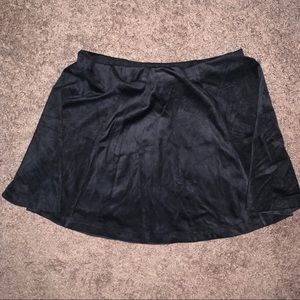 Forever 21 Soft Black Skater Skirt